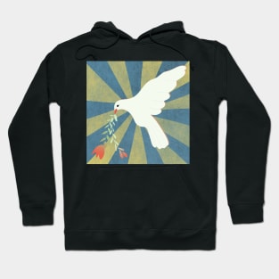 Peace for Ukraine - peace dove Hoodie